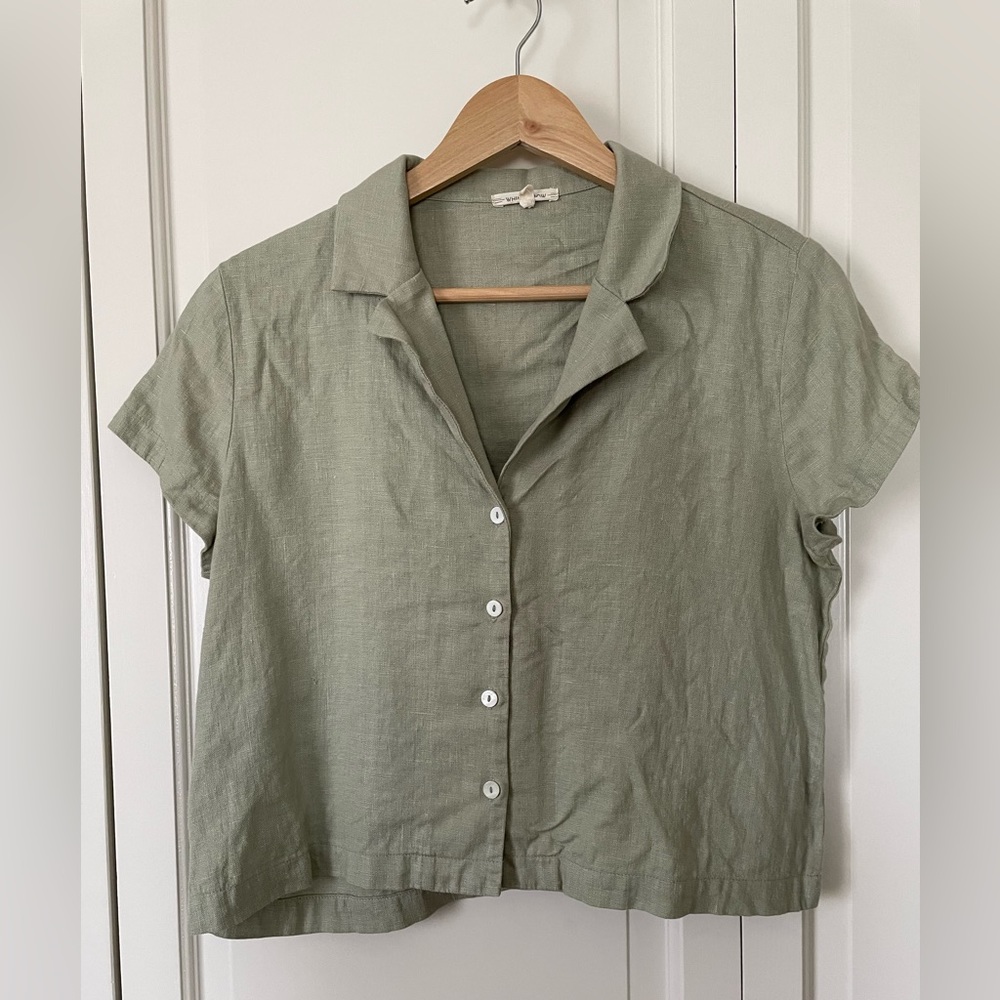 Sage Button Down🌿